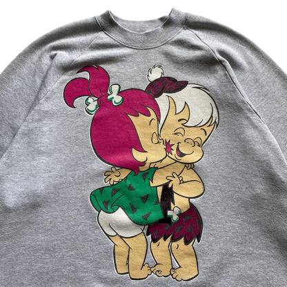 90s FLINSTONES "PEBBLES and BAMM-BAMM" SWEATSHIRT