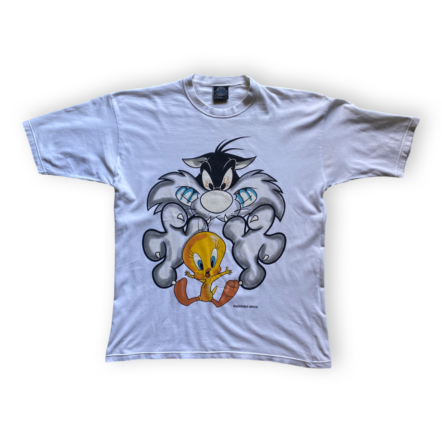 90s LOONEY TUNES "SYLVESTER & TWEETY" T-SHIRT - Frattaglie