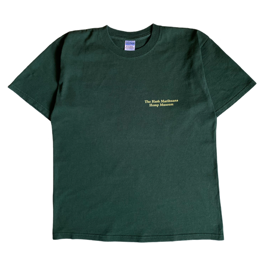 90s THE HASH MARIHUANA HEMP MUSEUM TEE