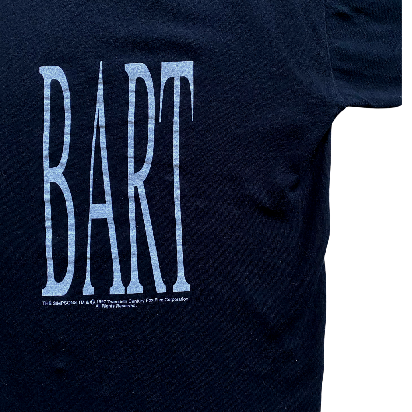 90s THE SIMPSONS "BART BLACKOUT" TEE