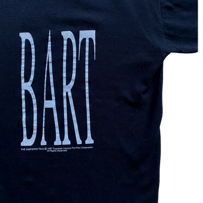 90s THE SIMPSONS "BART BLACKOUT" TEE