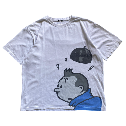 00s TINTIN FACE TEE