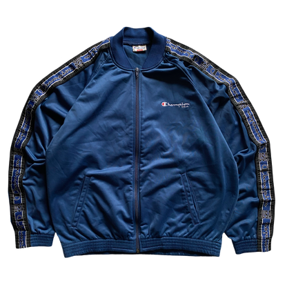 90s CHAMPION TAPE LOGO TRACK JACKET