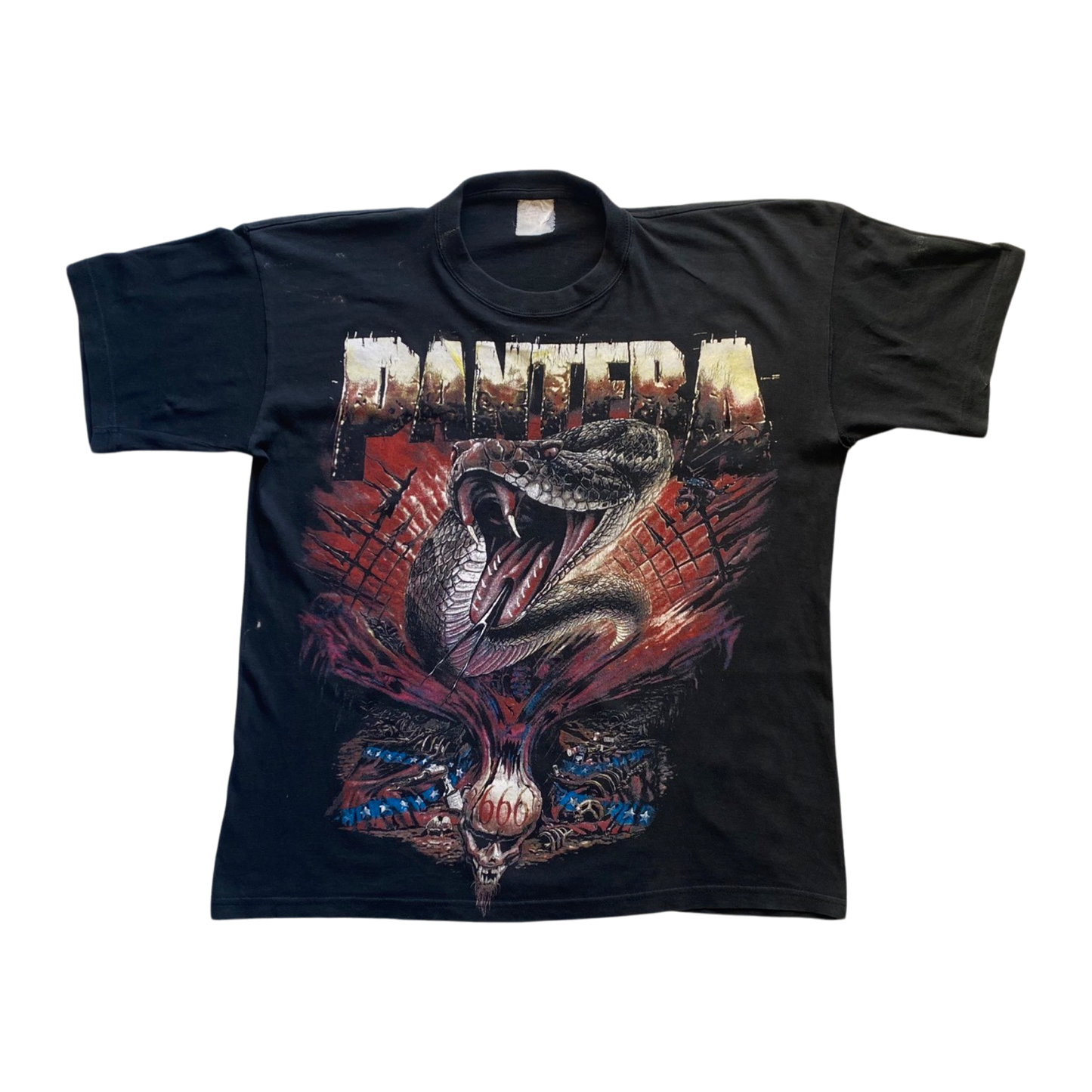 90s PANTERA EU TOUR T-SHIRT - Frattaglie