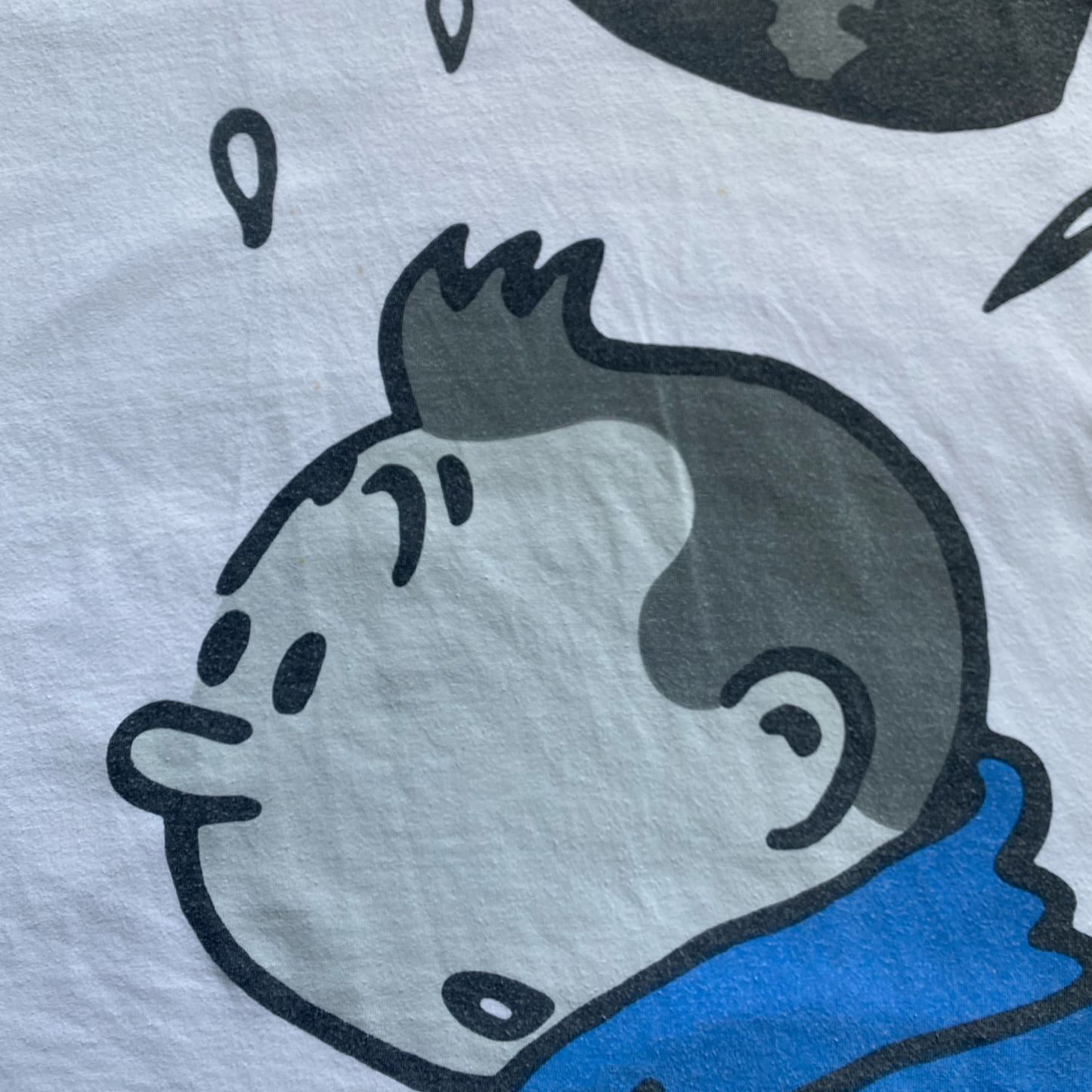 00s TINTIN FACE TEE