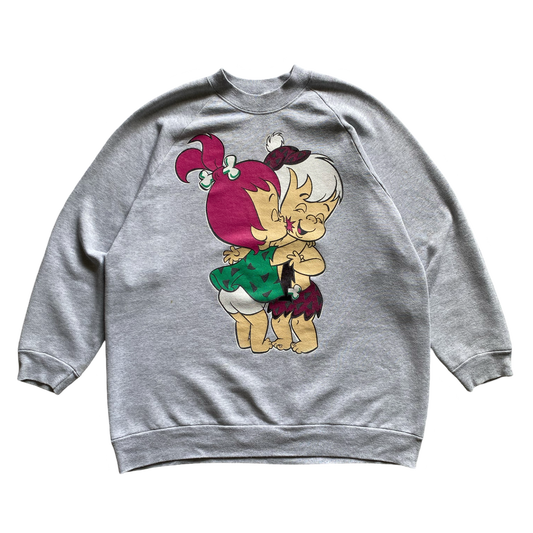 90s FLINSTONES "PEBBLES and BAMM-BAMM" SWEATSHIRT