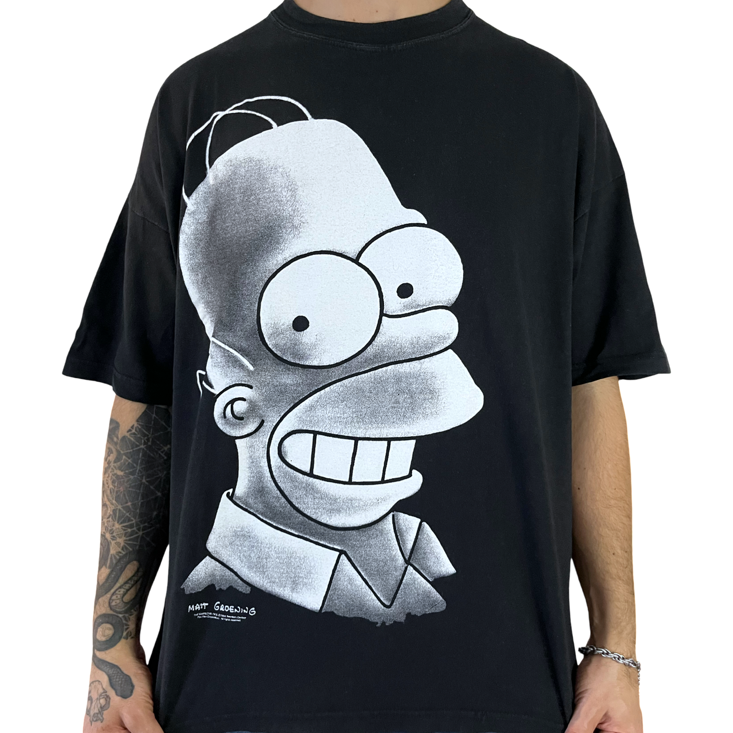 90s THE SIMPSONS "HOMER FACE" TEE