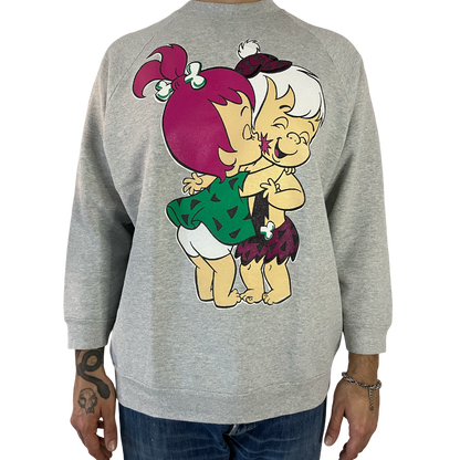 90s FLINSTONES "PEBBLES and BAMM-BAMM" SWEATSHIRT