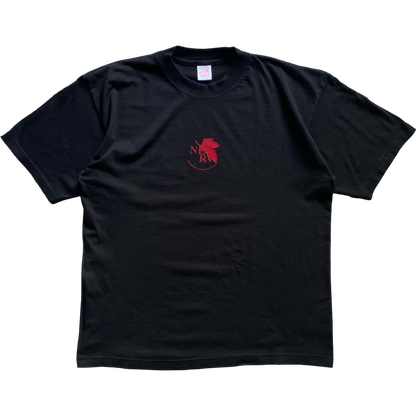 00s EVANGELION NERV LOGO front/back TEE