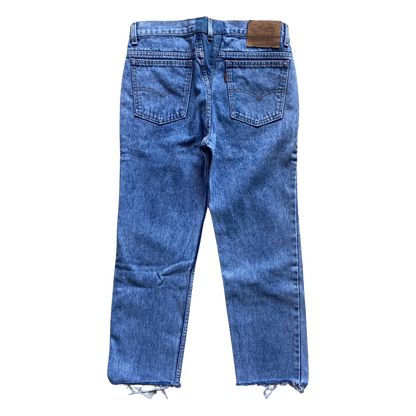 90s LEVI'S 630 ORANGE TAB DENIM PANTS - Frattaglie