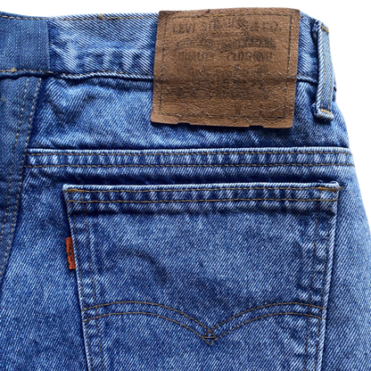 90s LEVI'S 630 ORANGE TAB DENIM PANTS - Frattaglie