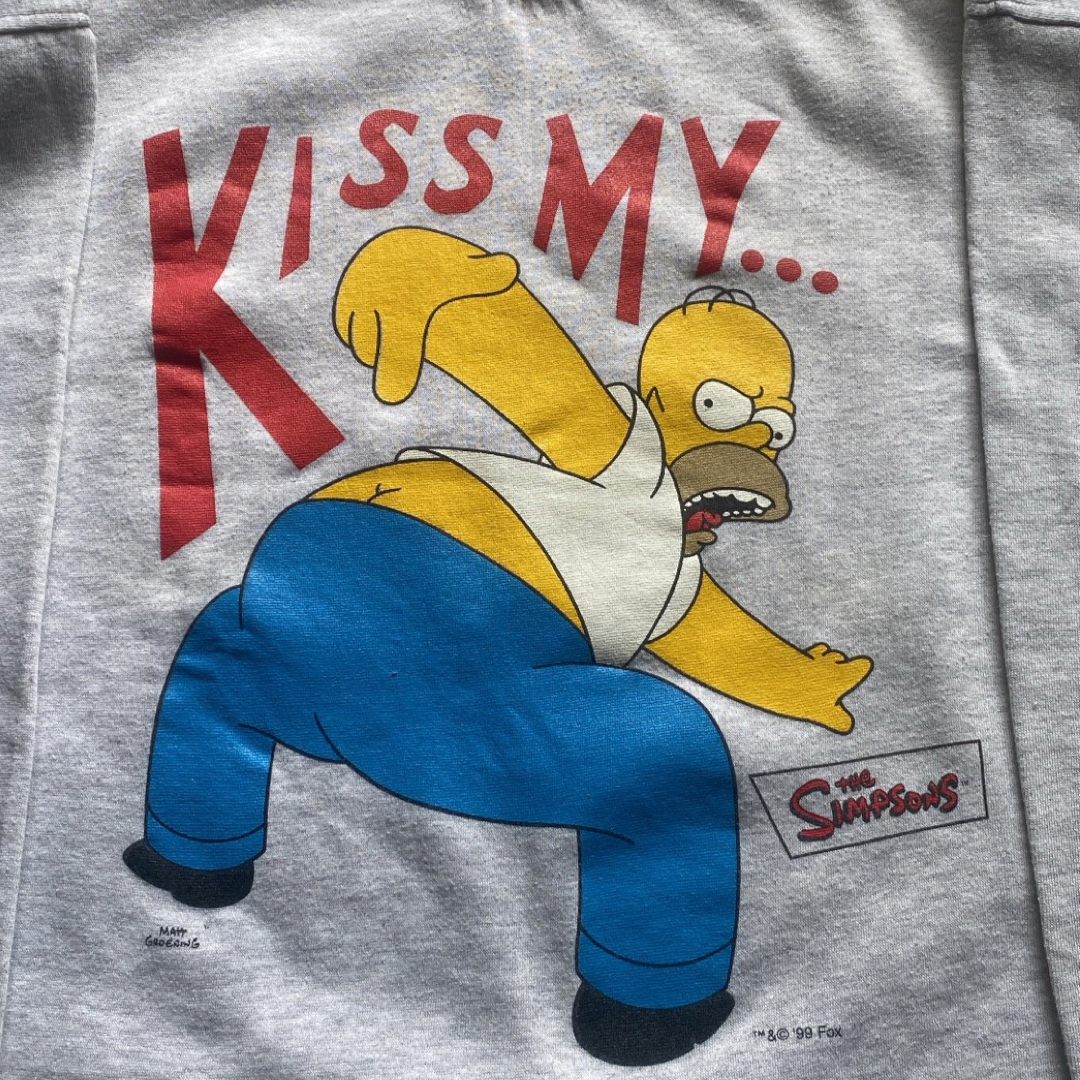 90s THE SIMPSONS "HOMER" SWEATSHIRT - Frattaglie