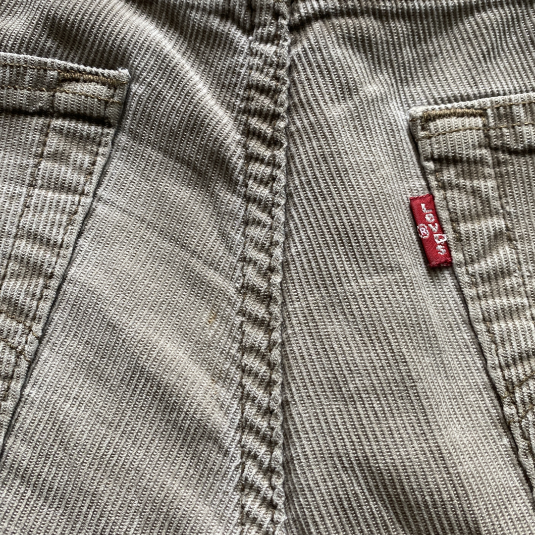 90s LEVI'S 507 WHITE TAB CORDUROY PANTS - Frattaglie