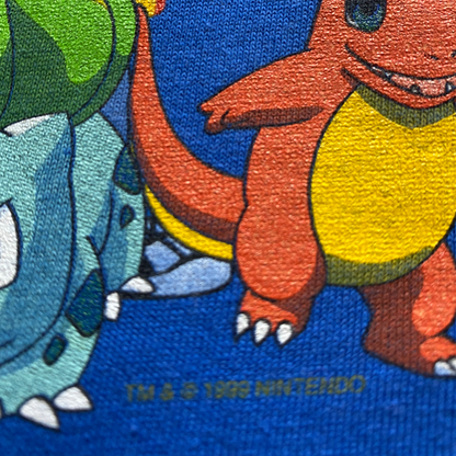 90s POKEMON "STARTERS" T-SHIRT - Frattaglie