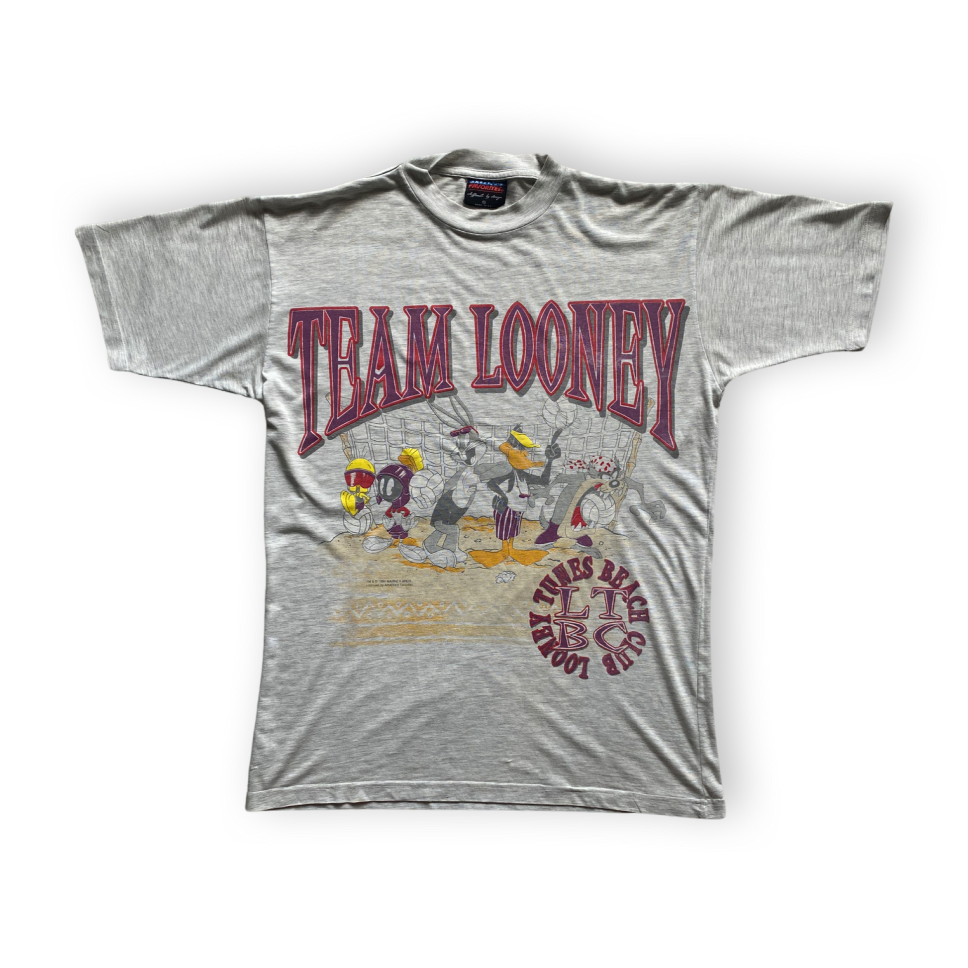 90s LOONEY TUNES BEACH CLUB T-SHIRT - Frattaglie