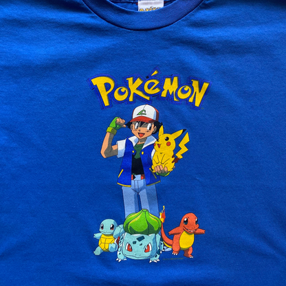 90s POKEMON "STARTERS" T-SHIRT - Frattaglie